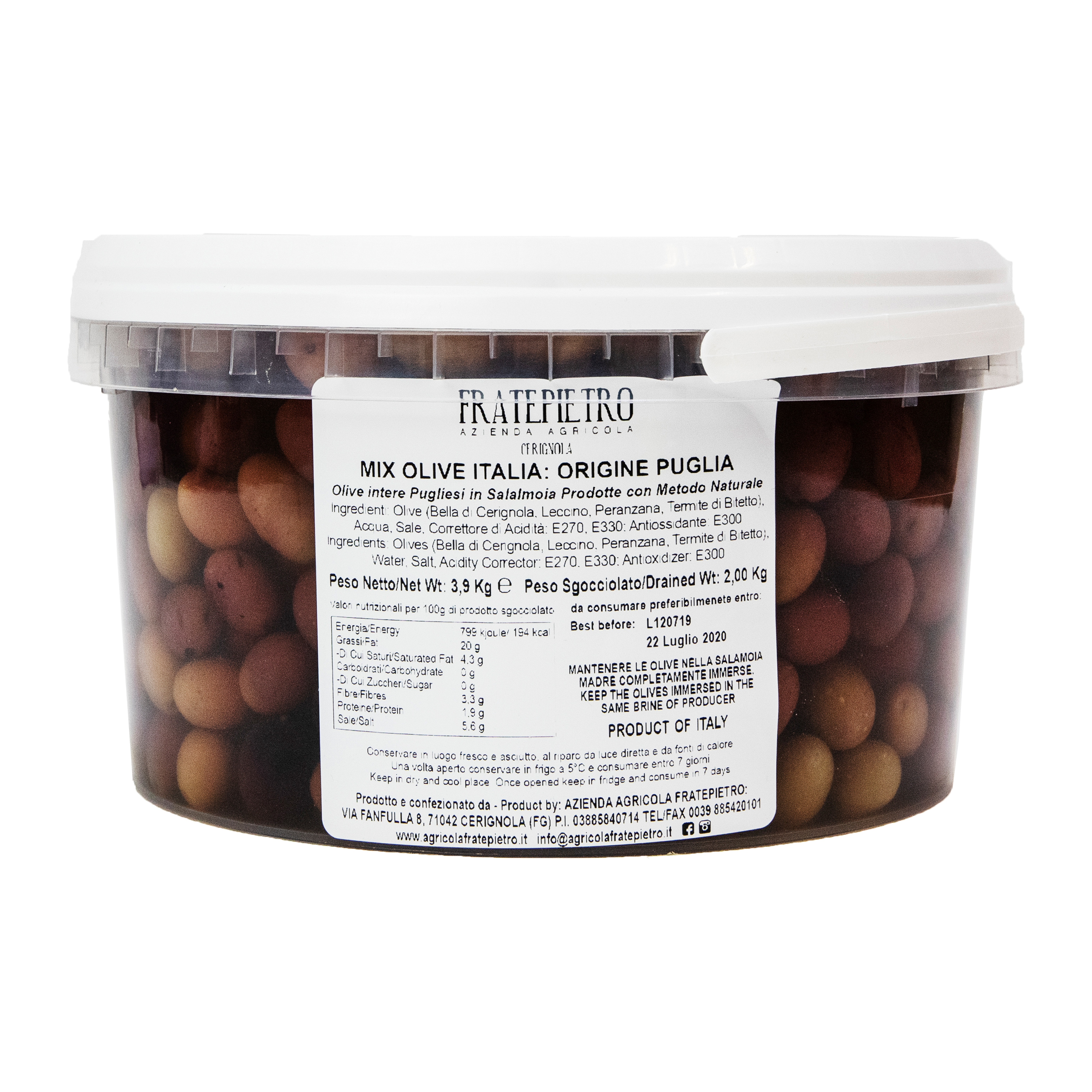 Oliven Mix Italia 3,9 kg