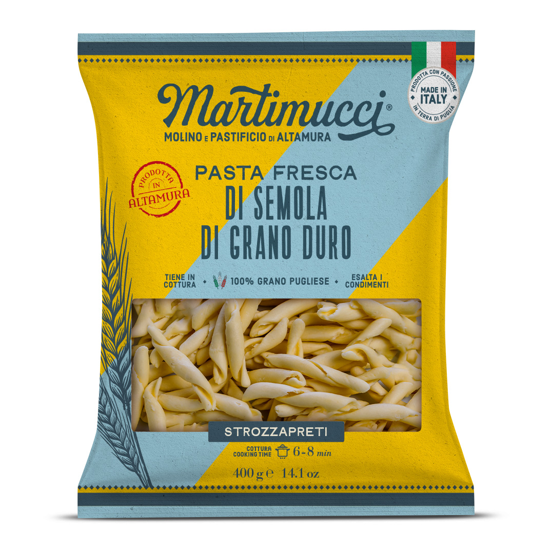 Strozzapreti Pasta, 400g, Martimucci
