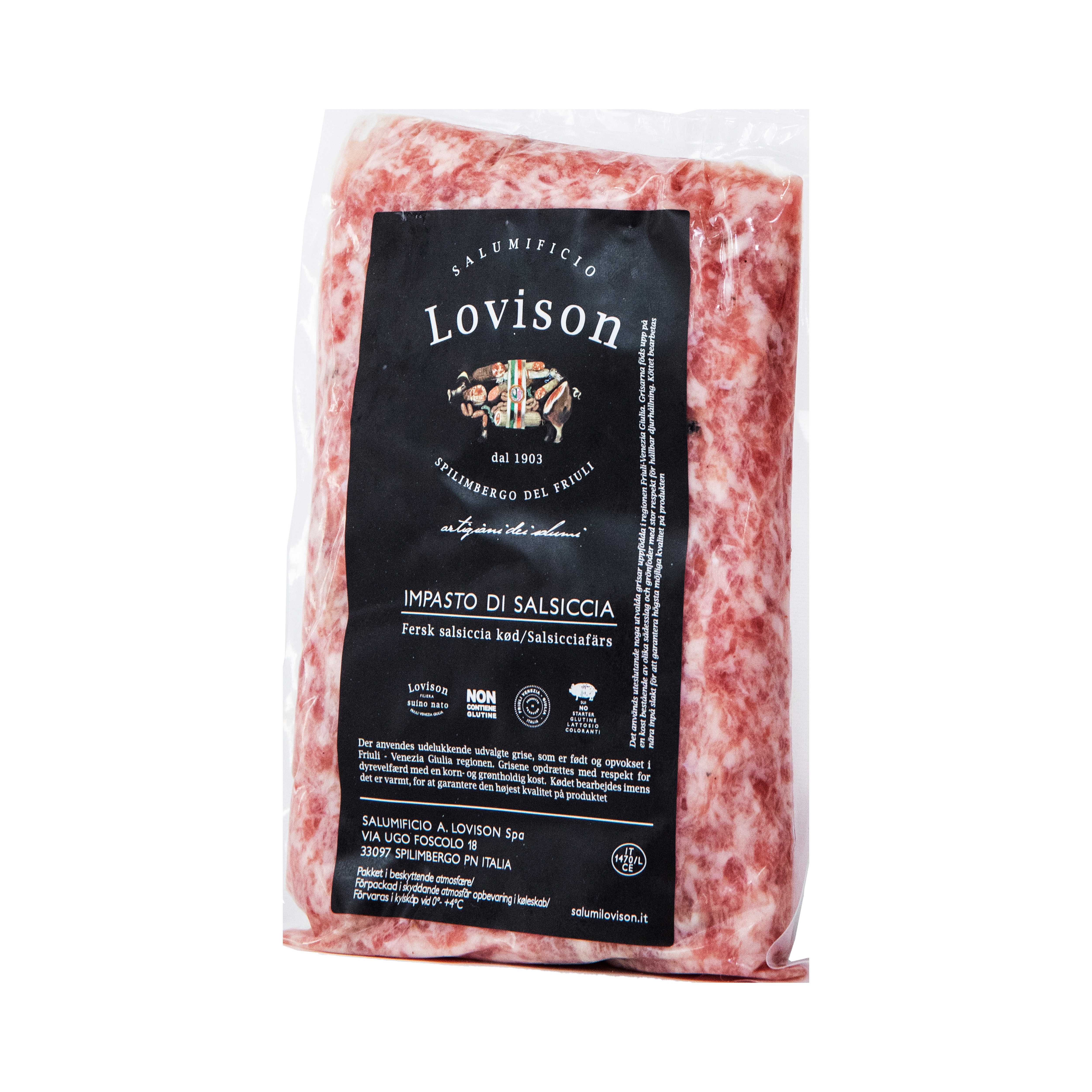 Fersk salsicciafars 500 g