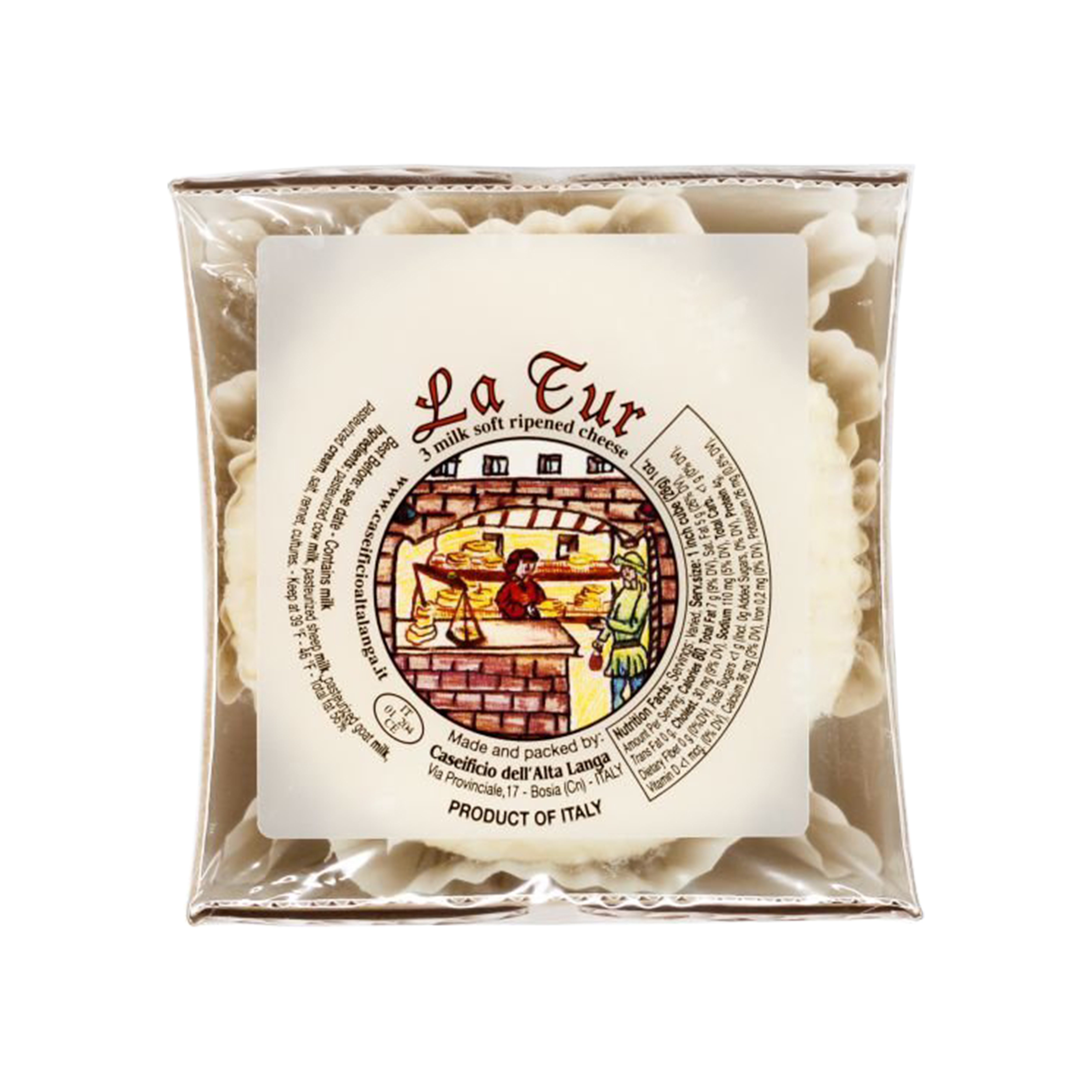 La Tur 3-melksost 220 g