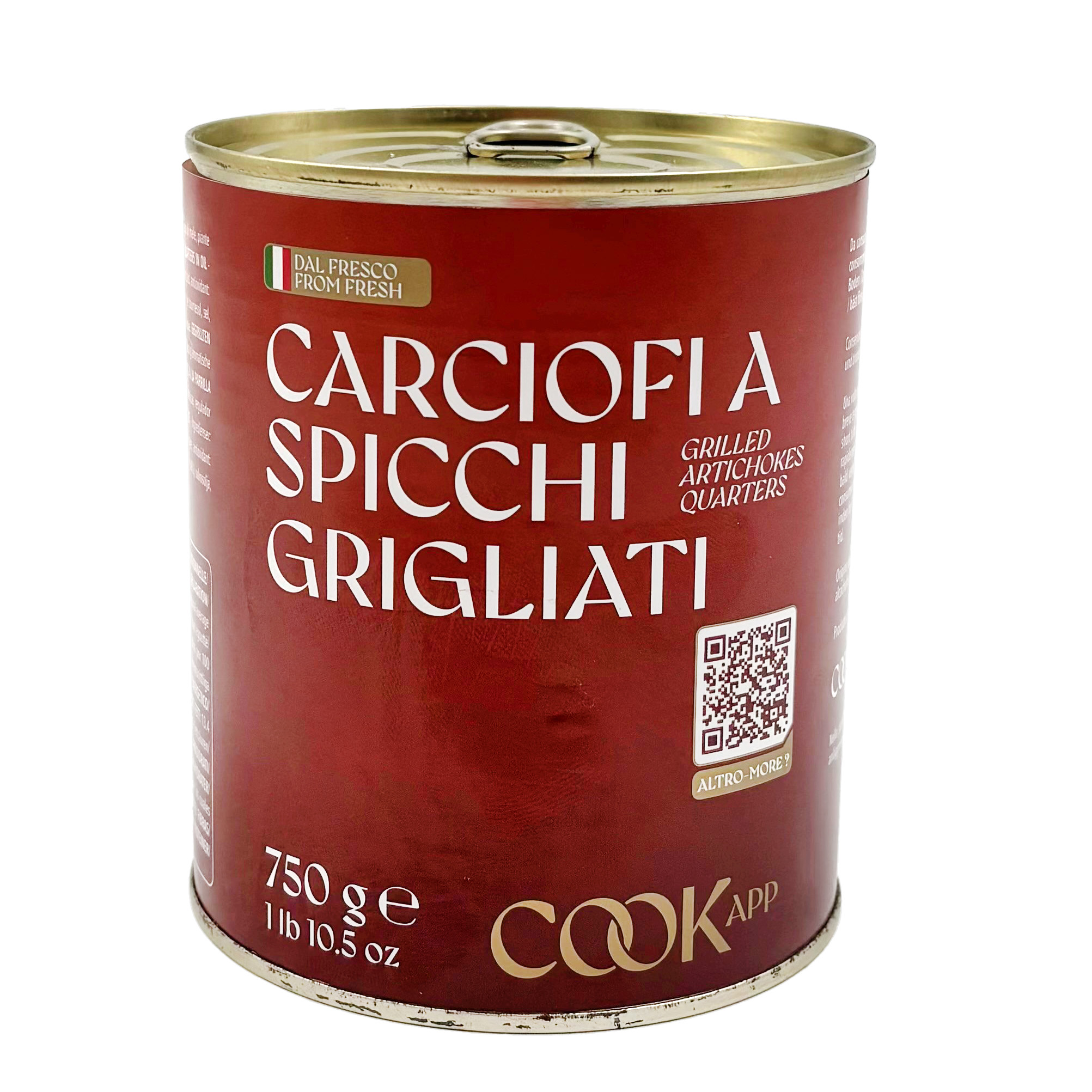 Artiskokker, grillede, kvarte 750 g