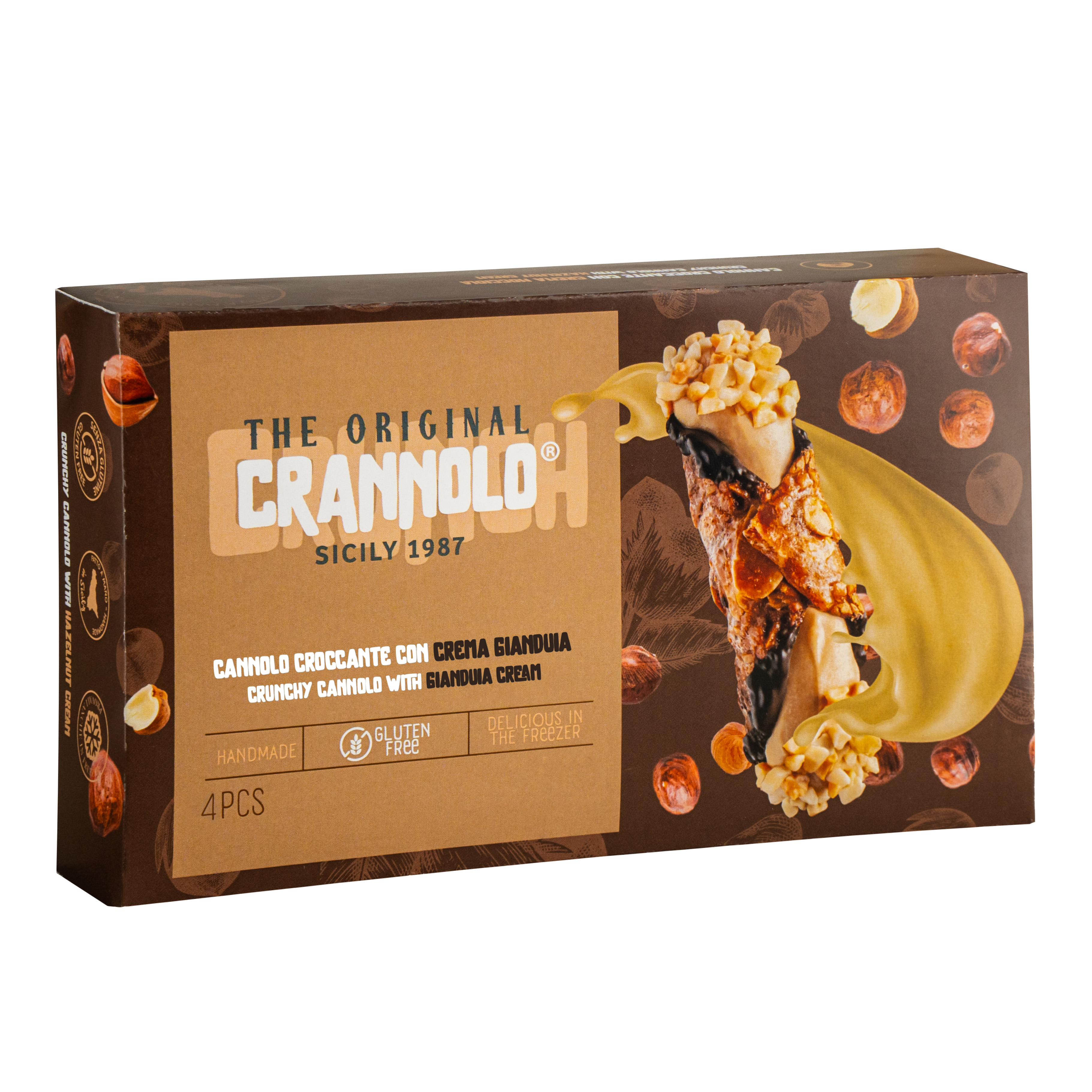 Cannoli med Gianduja-creme 150 g 