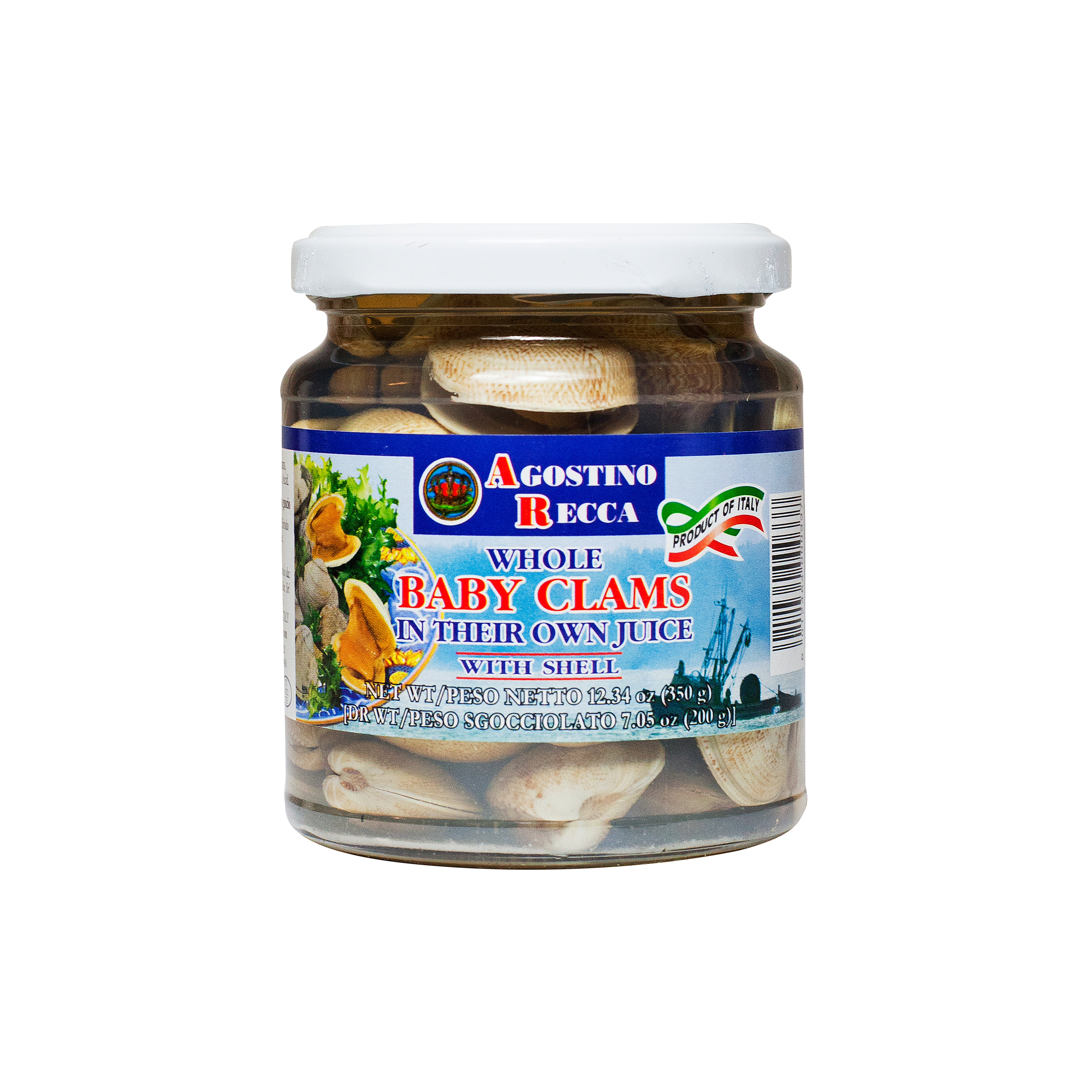 Vongole, med skjell 350g