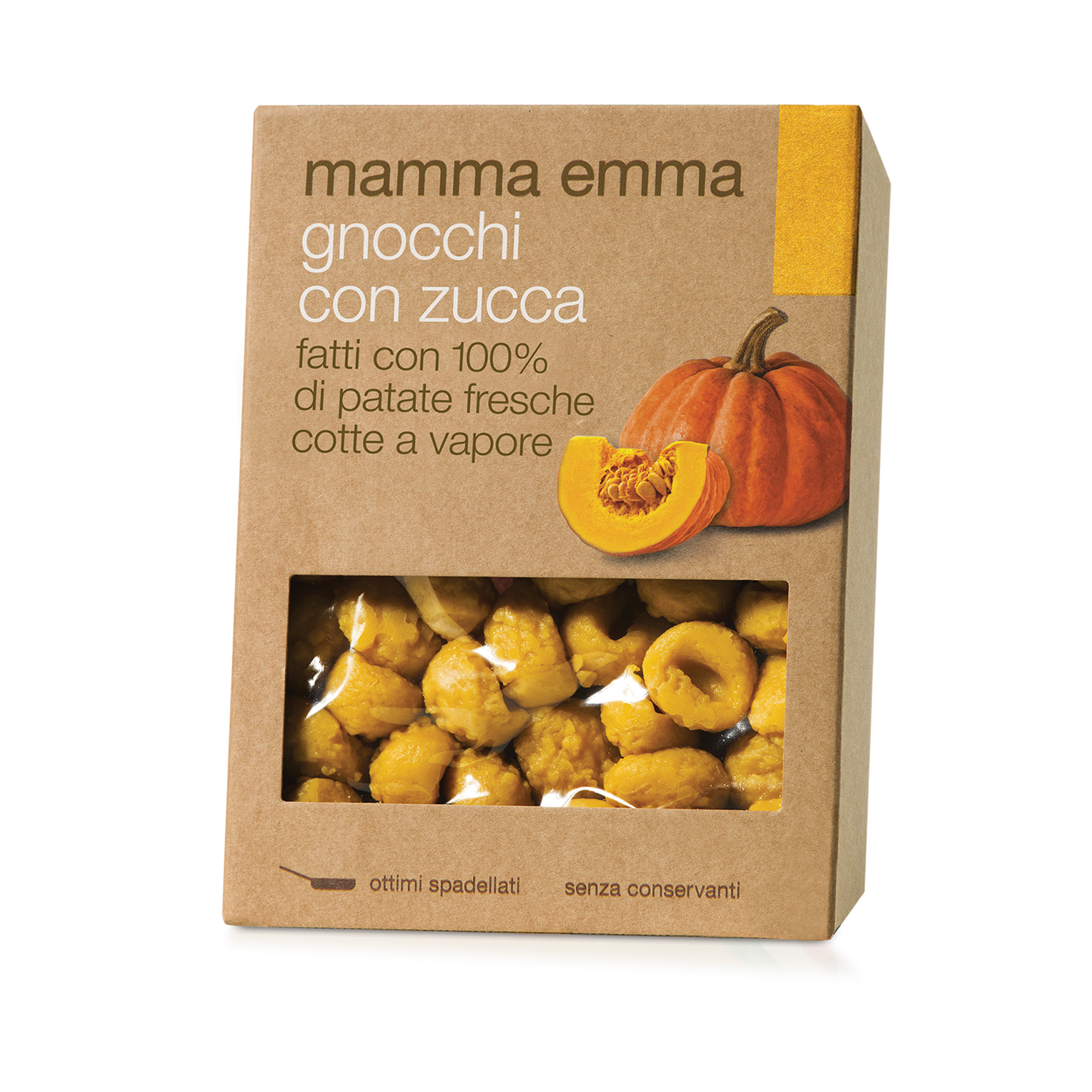 Gnocchi m/græskar 400g