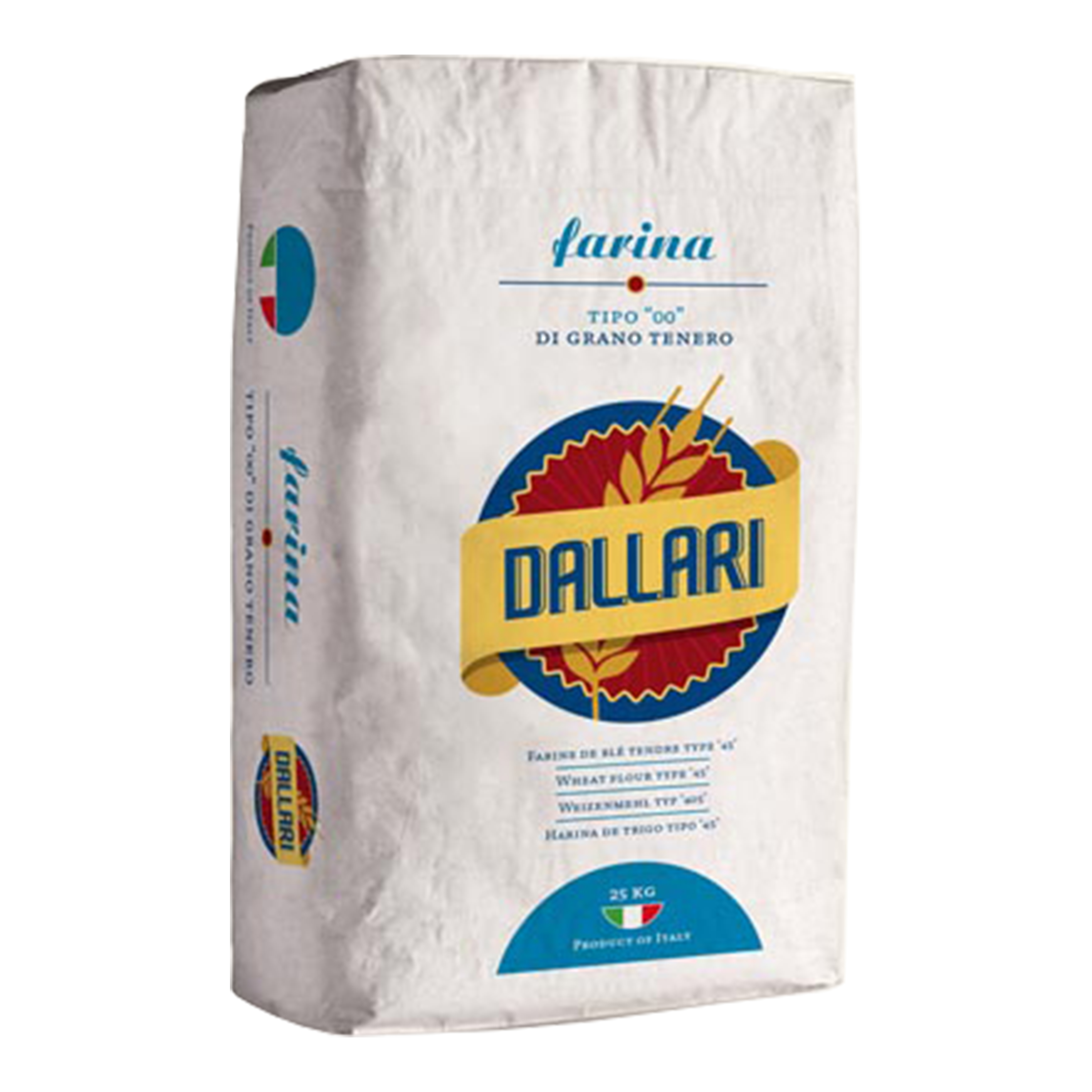 Italiensk hvetemel Tipo 00 25 kg