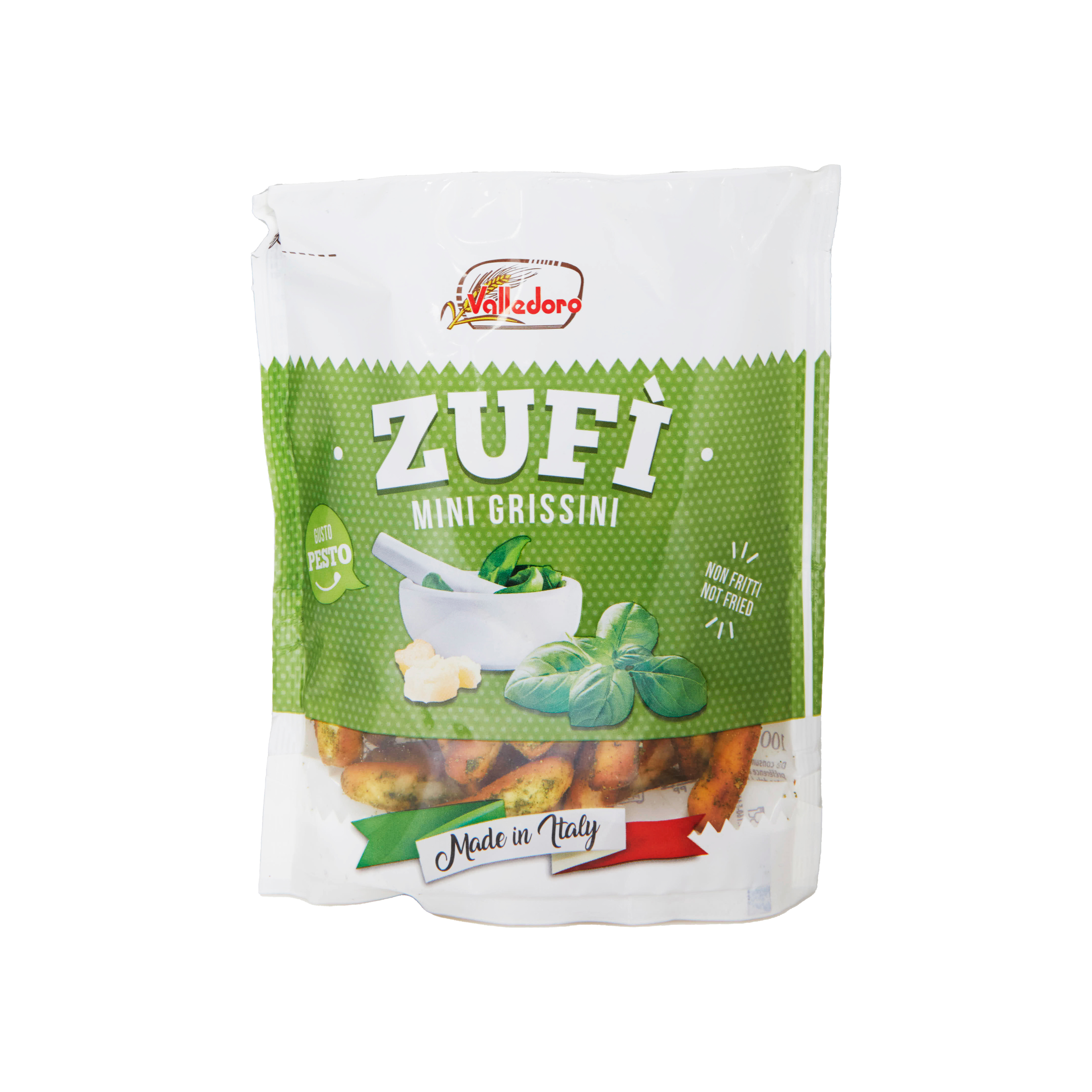 Grissini Zufi m/pestosmak100 g