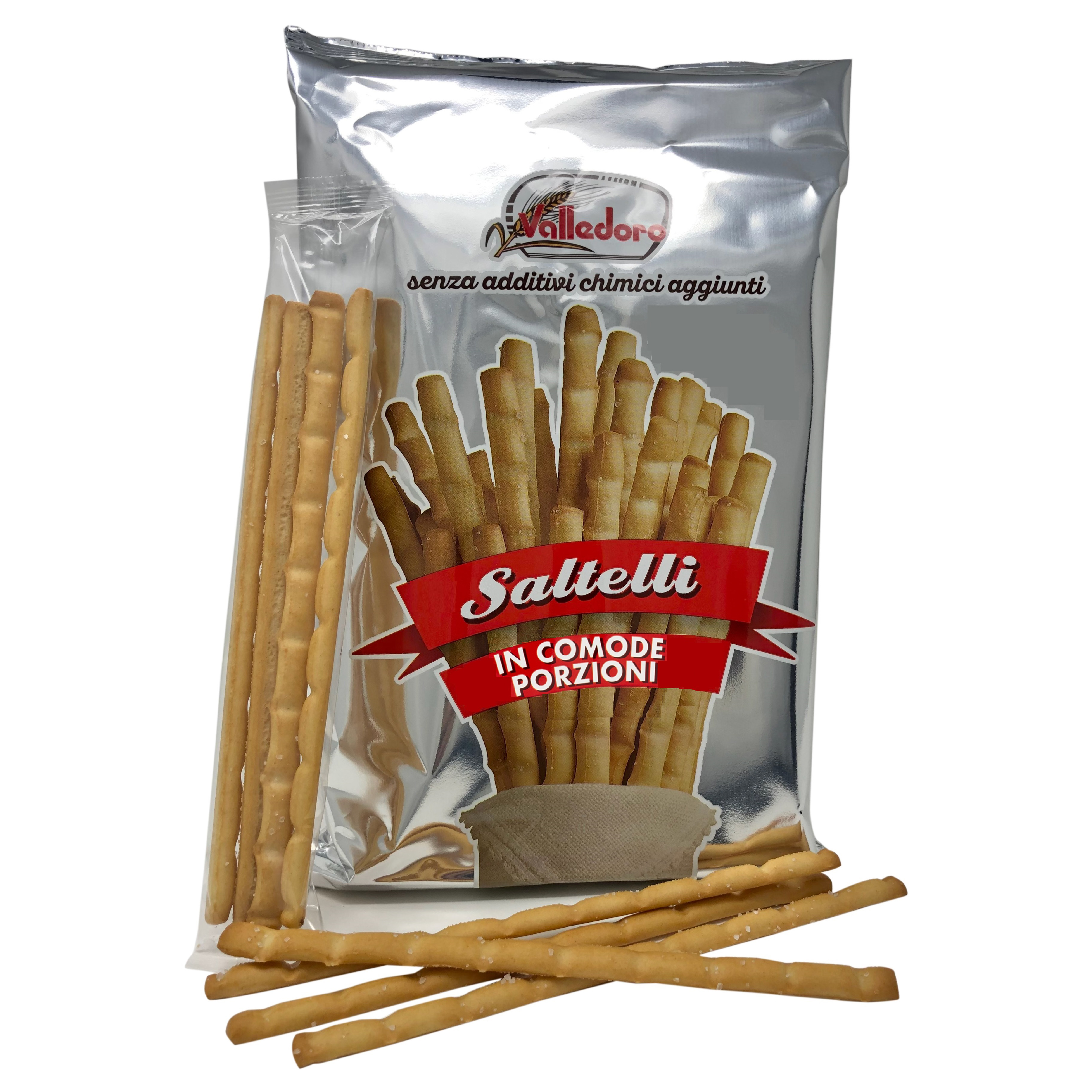 Saltelli- grissini med salt 250 gr