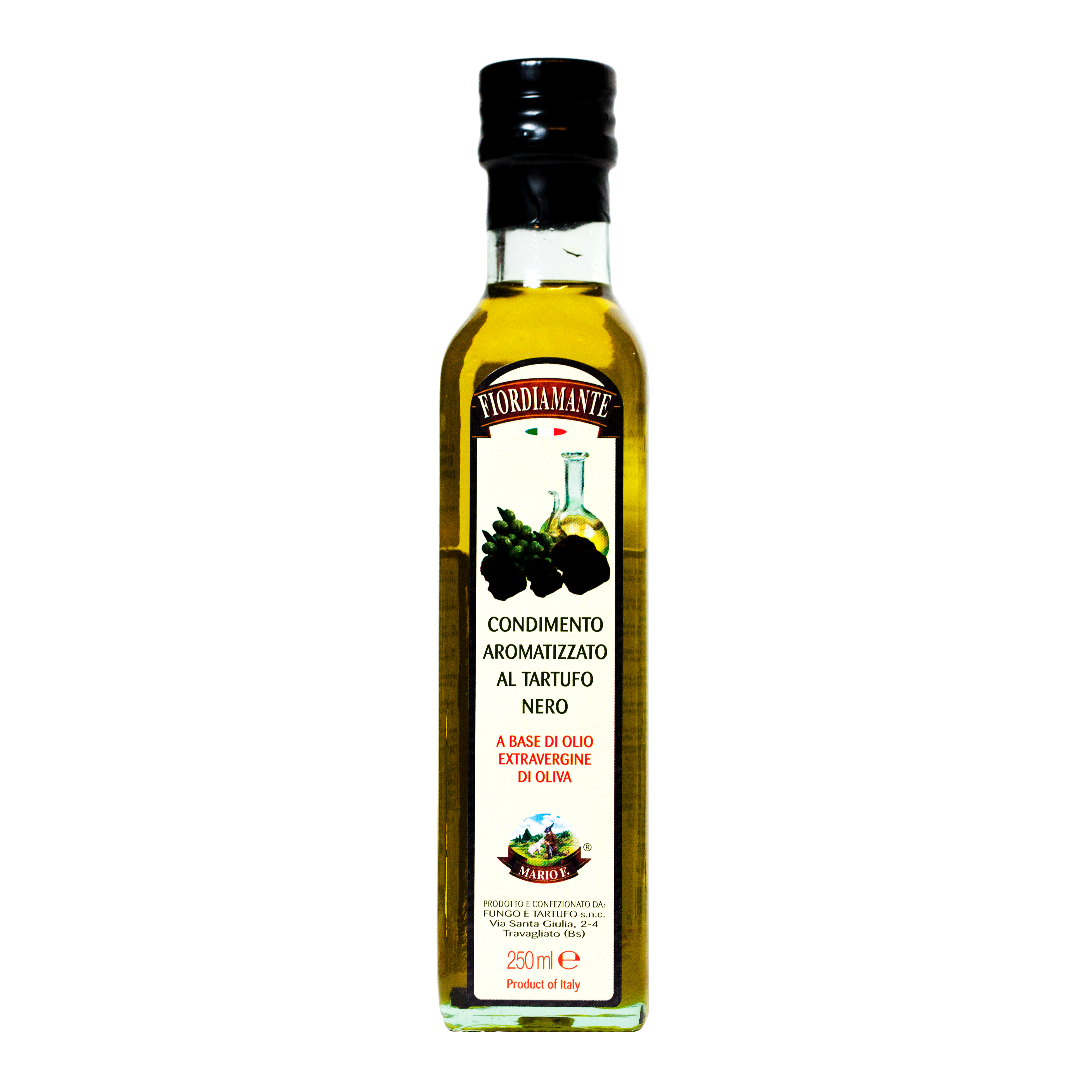 Trøffelolje sort med Perigord-trøffler, Ferrari 25 cl