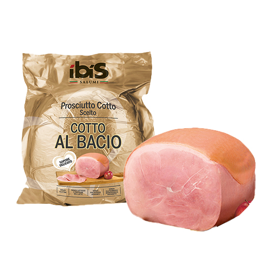 Cotto Al Bacio IBIS, kokt skinke 8 kg