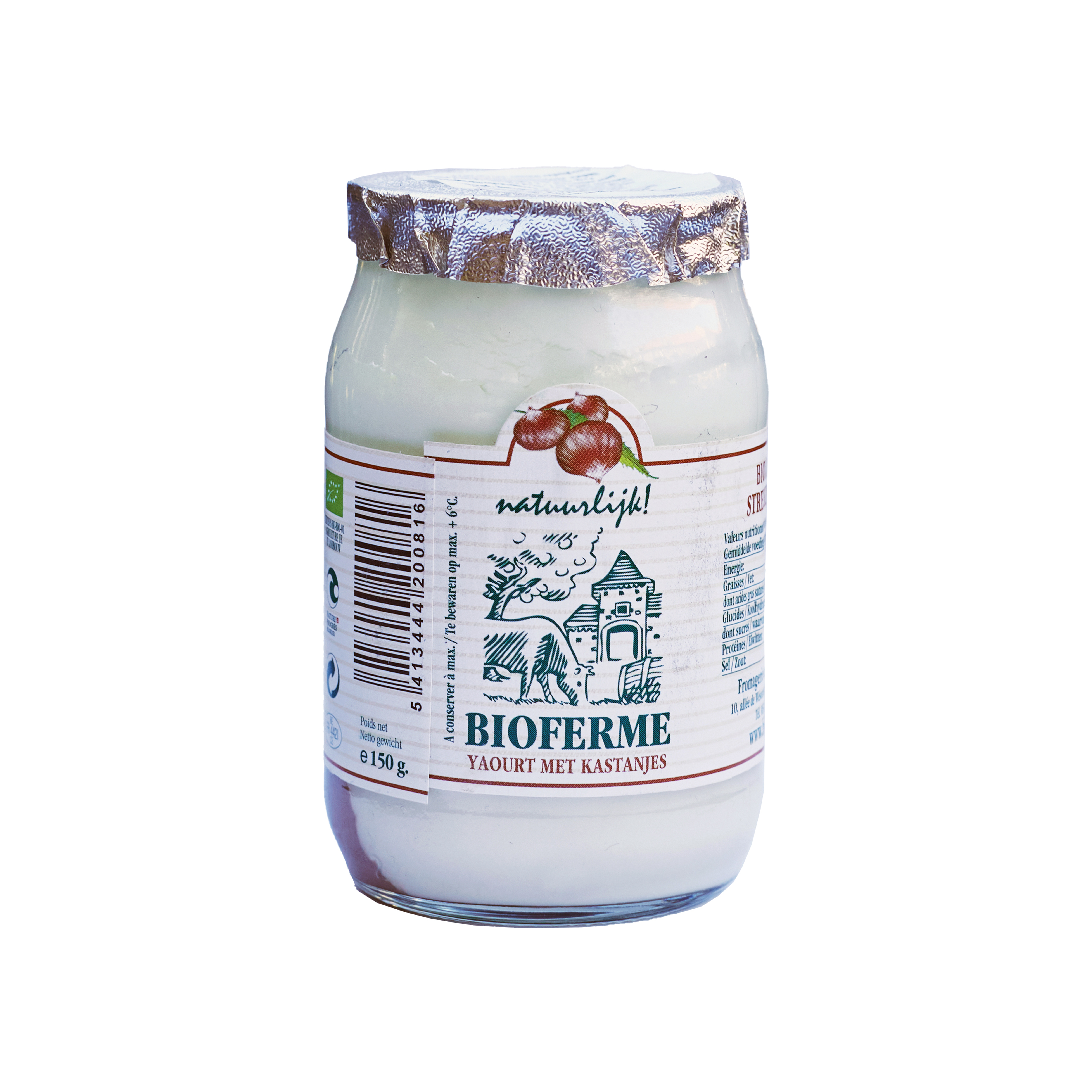 Yoghurt med kastanje ØKO 150 g