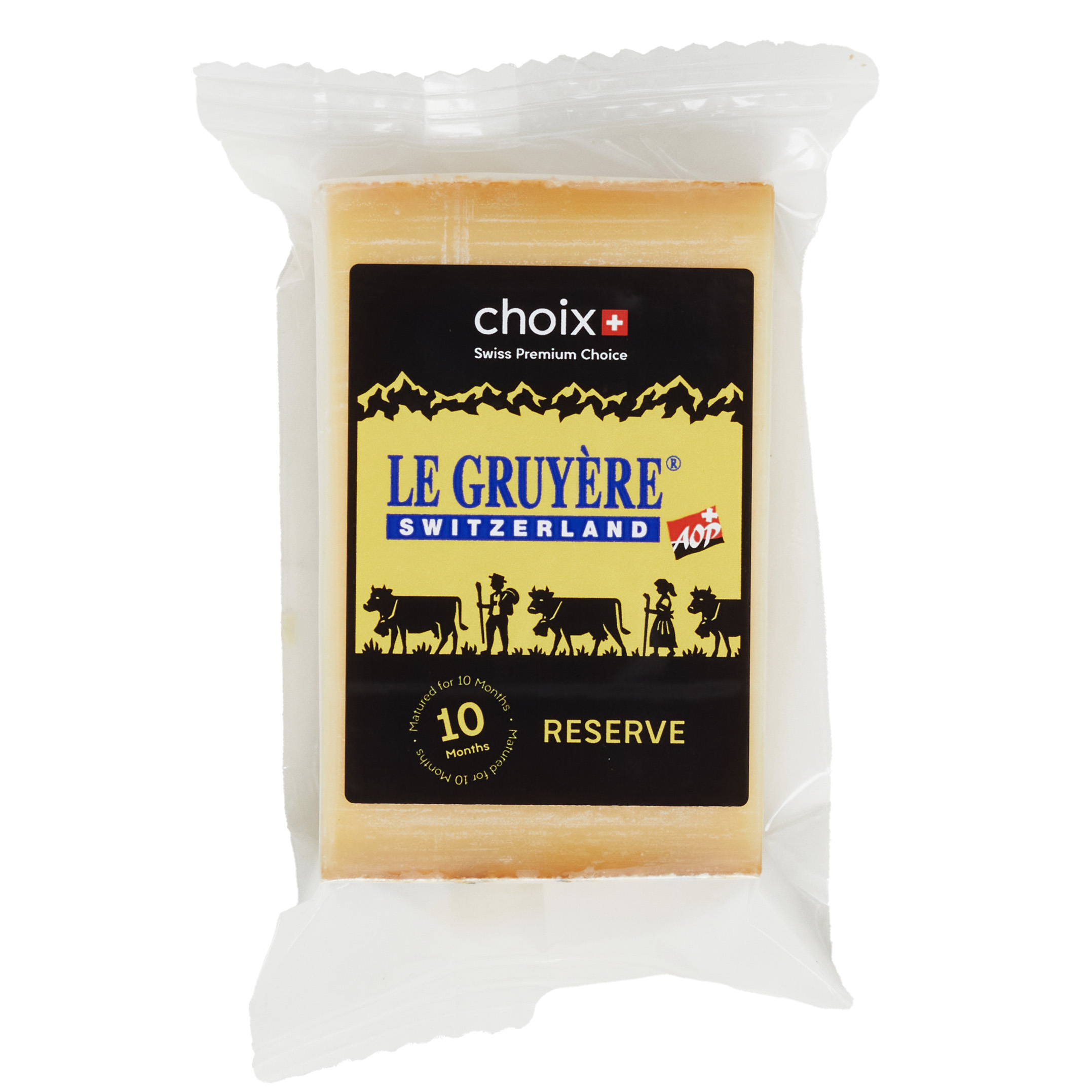 Choix Gruyère AOP Réserve 10 md. 170 g