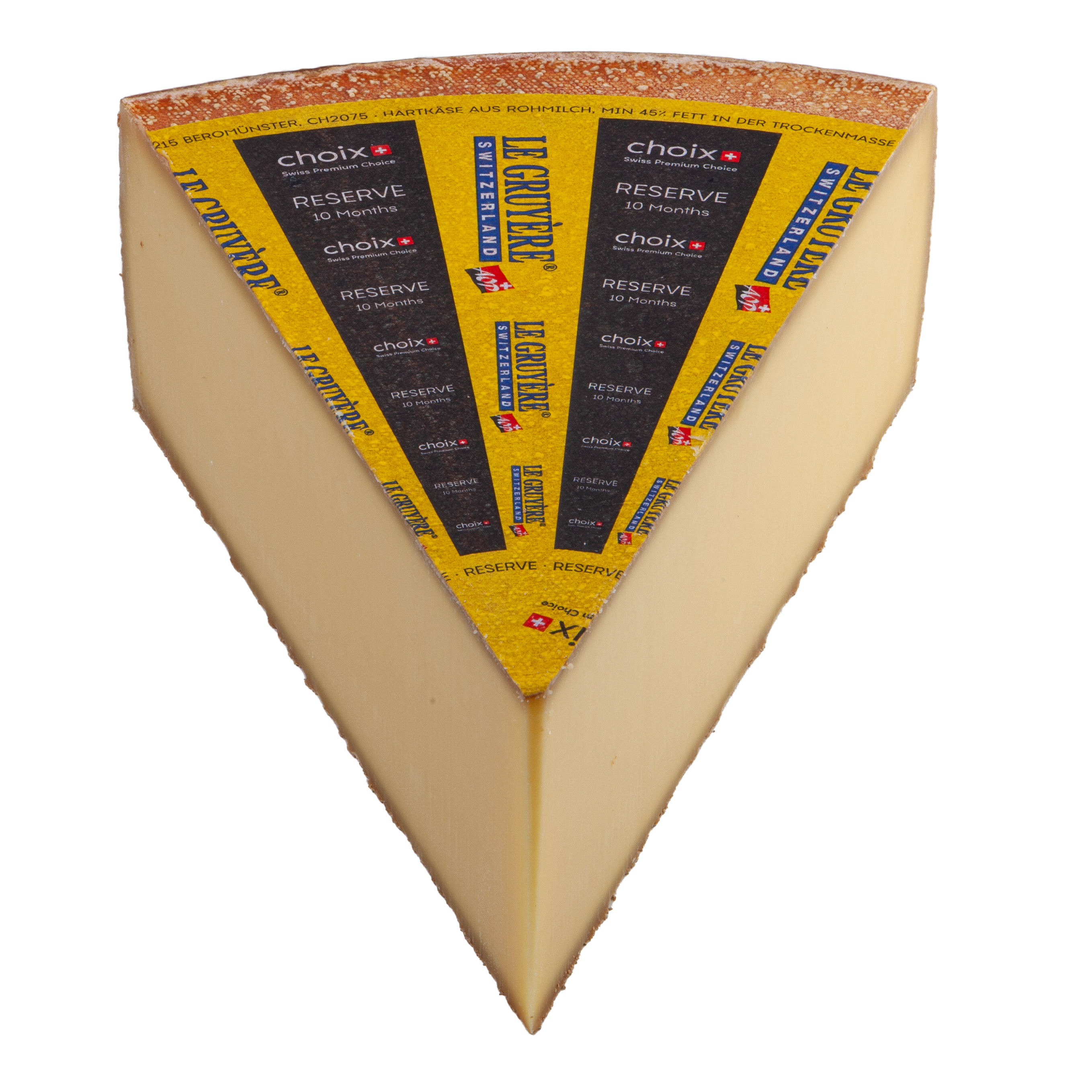 Choix Gruyère AOP Réserve 10 md. 4 kg Choix Gruyère AOP Réserve 10 md. 4 kg