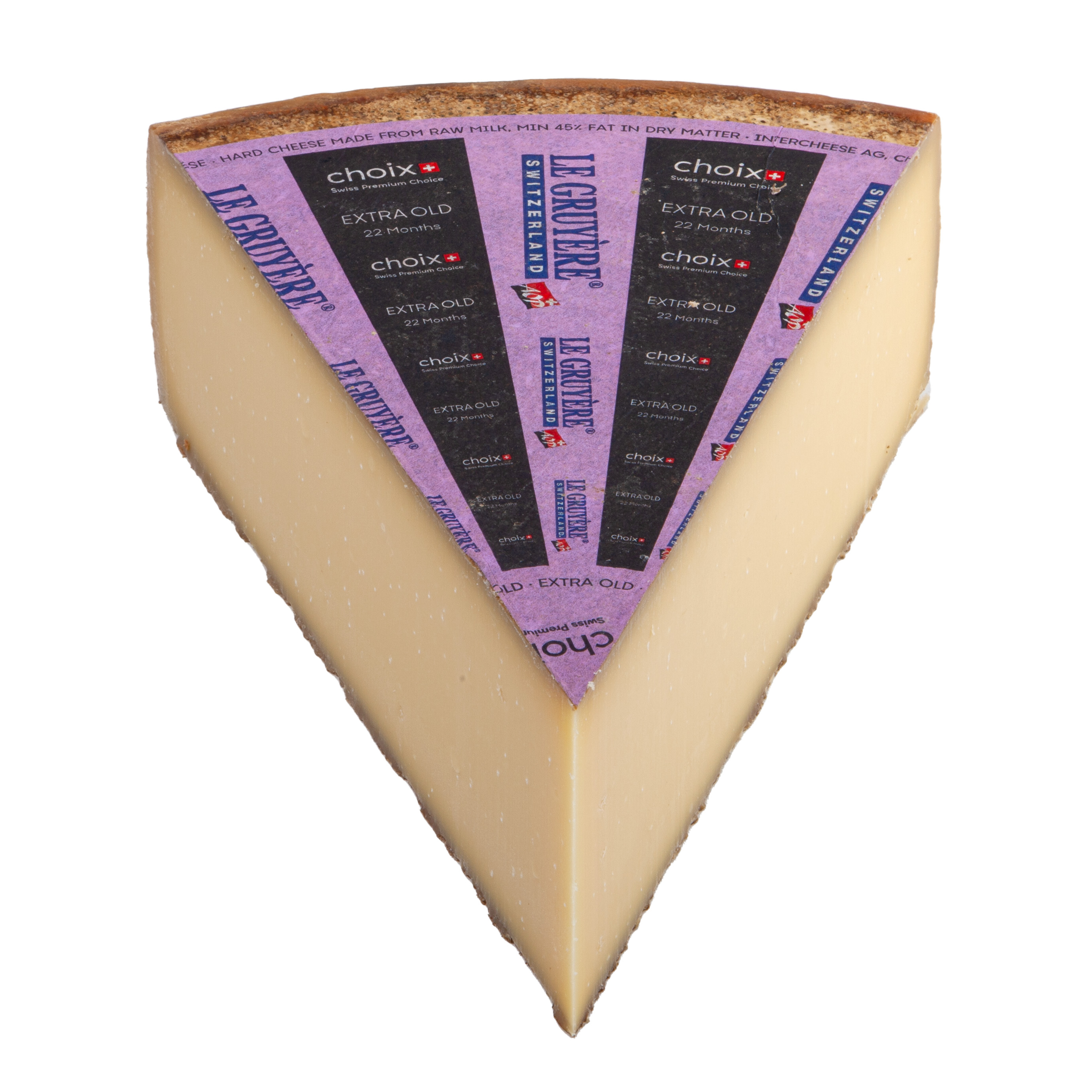Choix Gruyère AOP Extra Old 22 mnd 4 kg Choix Gruyère AOP Extra Old 22 mnd 4 kg