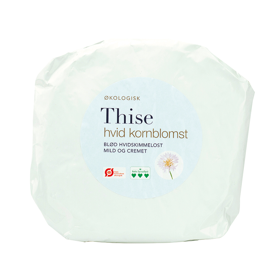 Hvid kornblomst ØKO 700 g