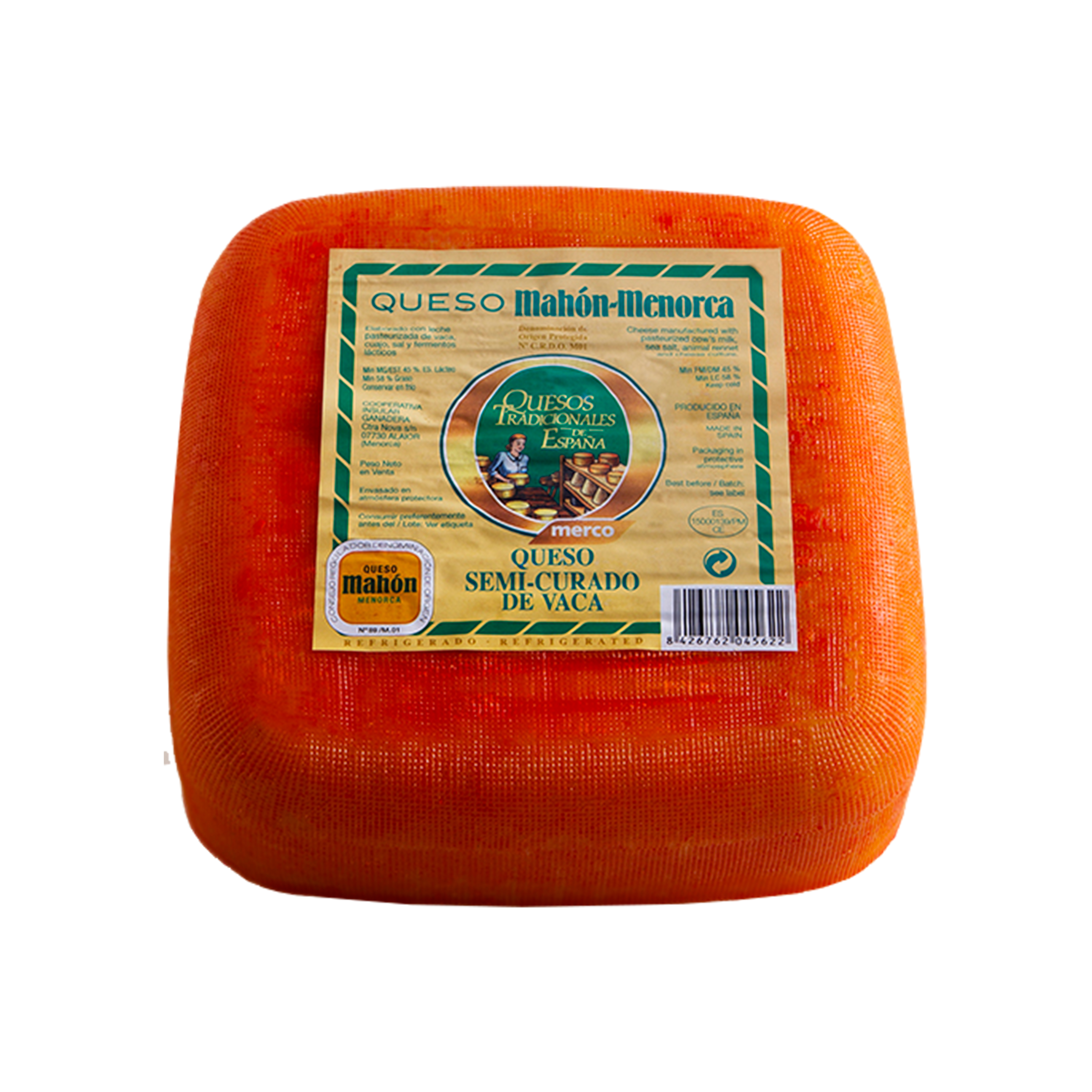 Mahon semi-curado kumelkost 2,4 kg Mahon semi-curado kumelkost 2,4 kg