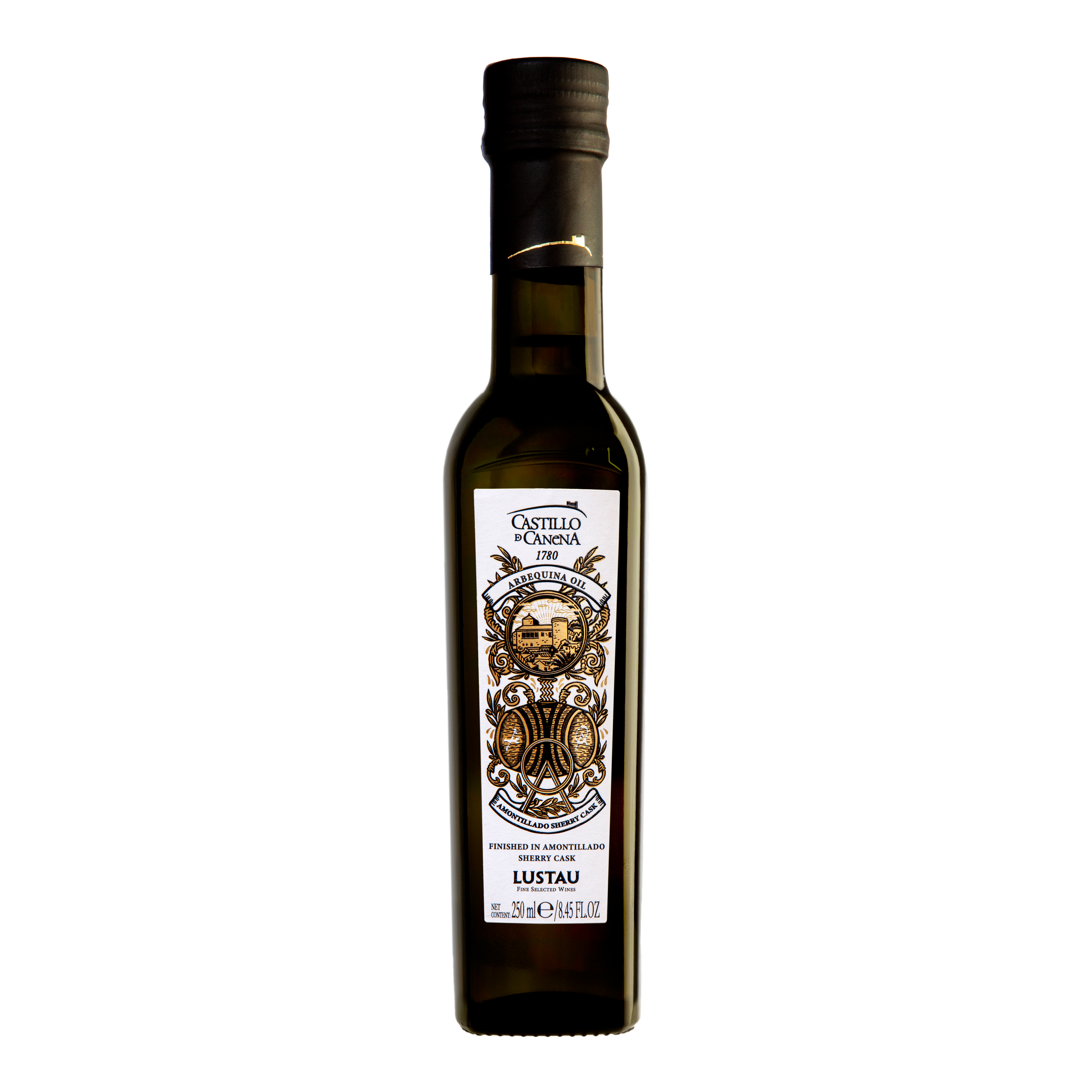 Arbequina xv olivenolje lagret på sherryfat, Castillo De Canena 25 cl Arbequina xv olivenolje lagret på sherryfat, Castillo De Canena 25 cl