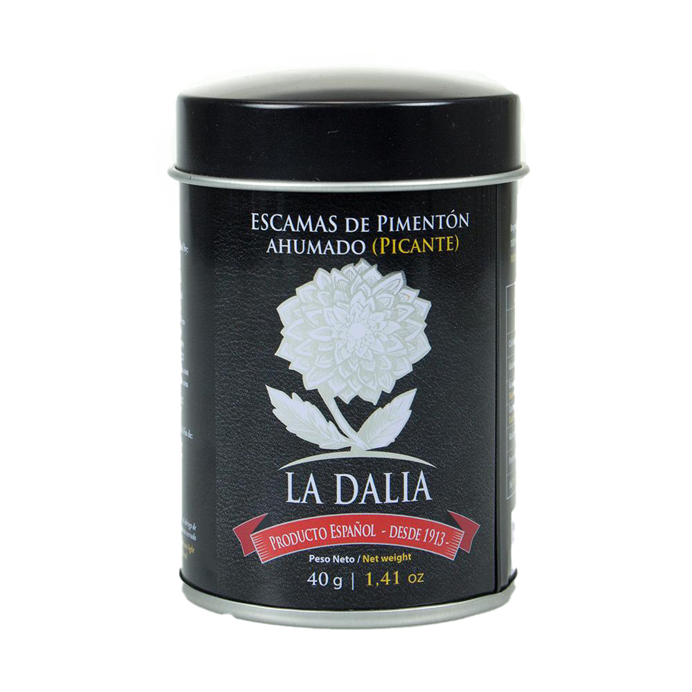 Flakes av Pimentòn, sterk spansk paprika 40 g