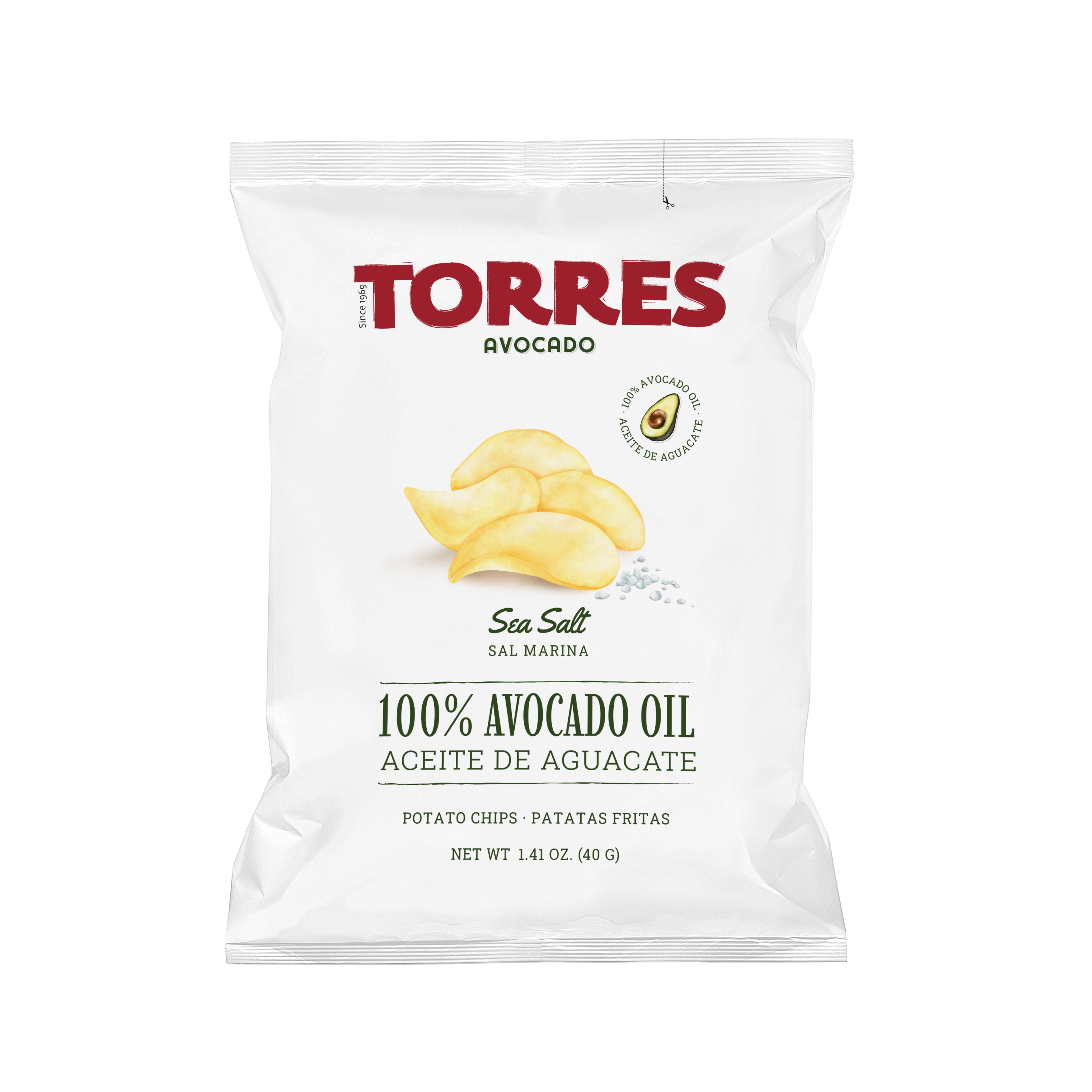 Chips Seasalt Avocado Oil 40 g Chips Seasalt Avocado Oil 40 g
