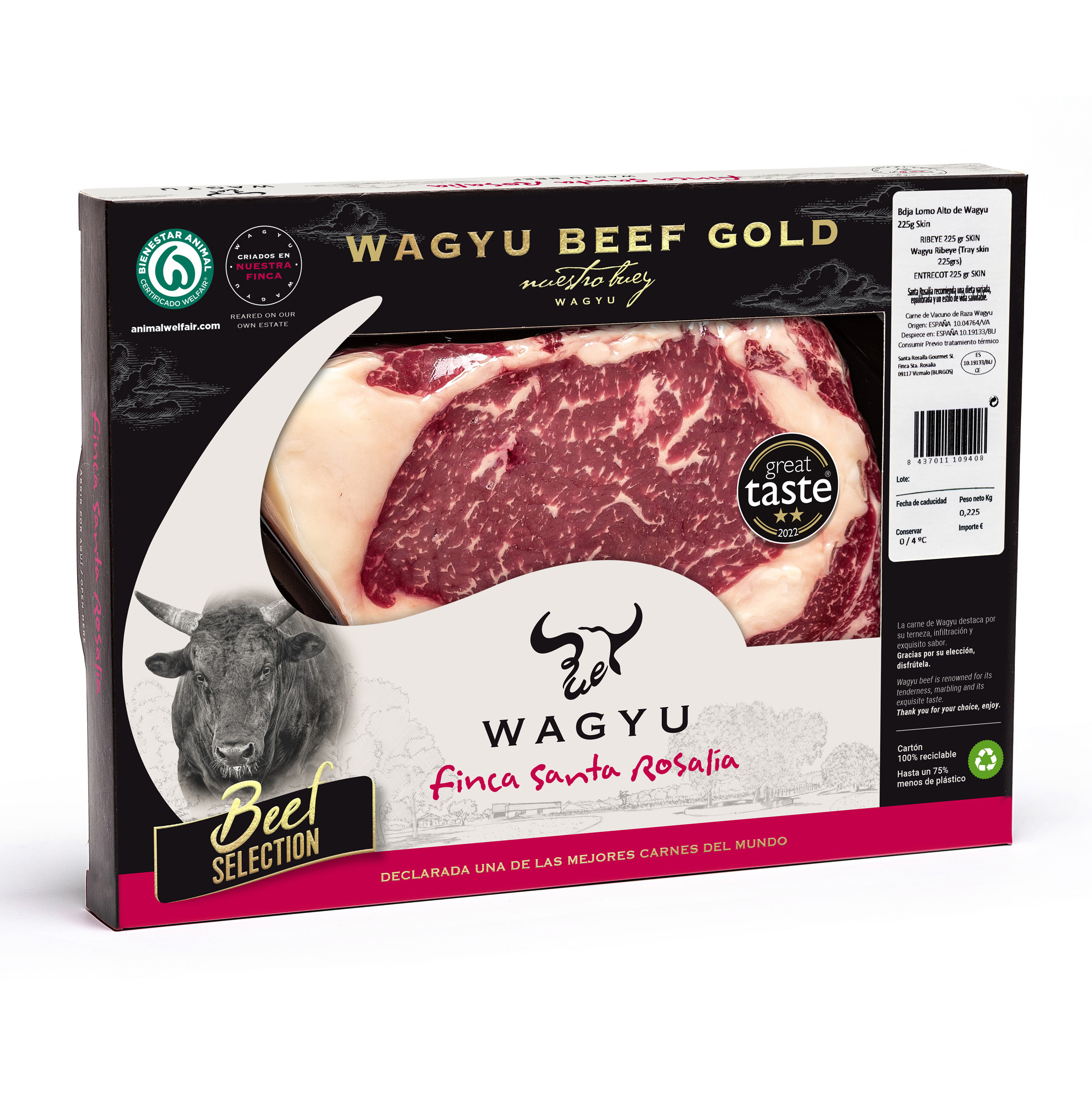 Ribeye Wagyu 225g