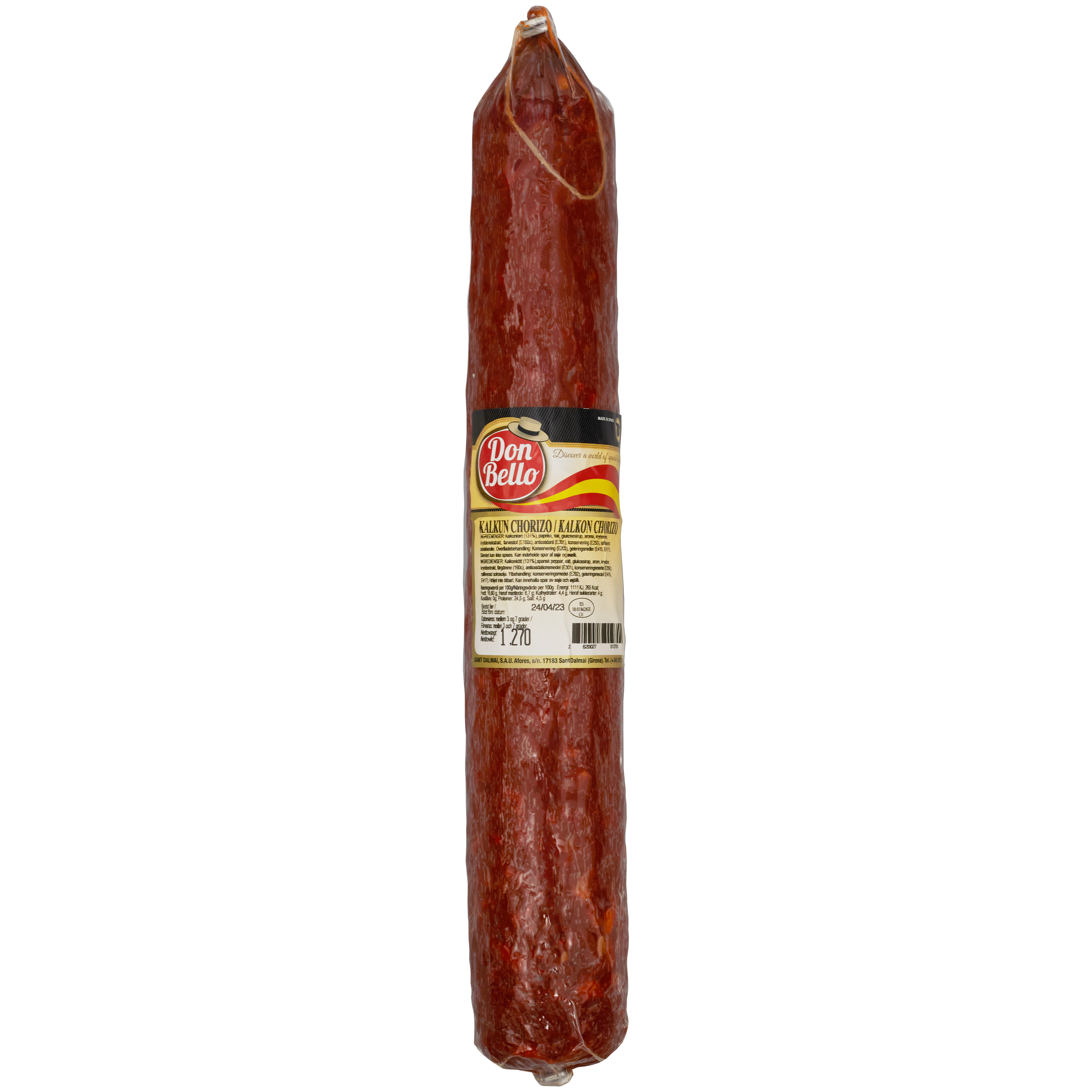 Kalkun Chorizo 1,7 kg