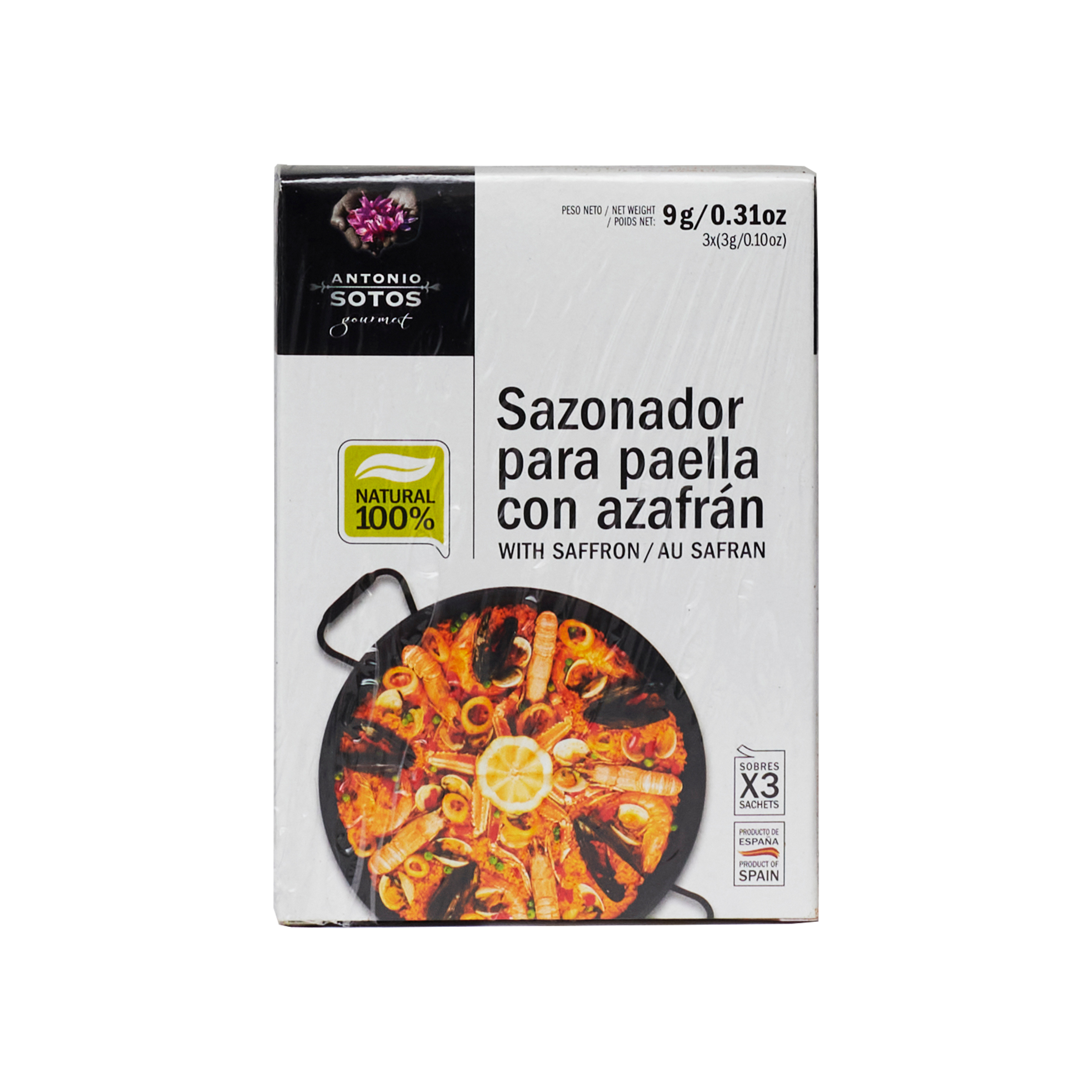 Paella krydder-blanding 9 gram Paella krydder-blanding 9 gram
