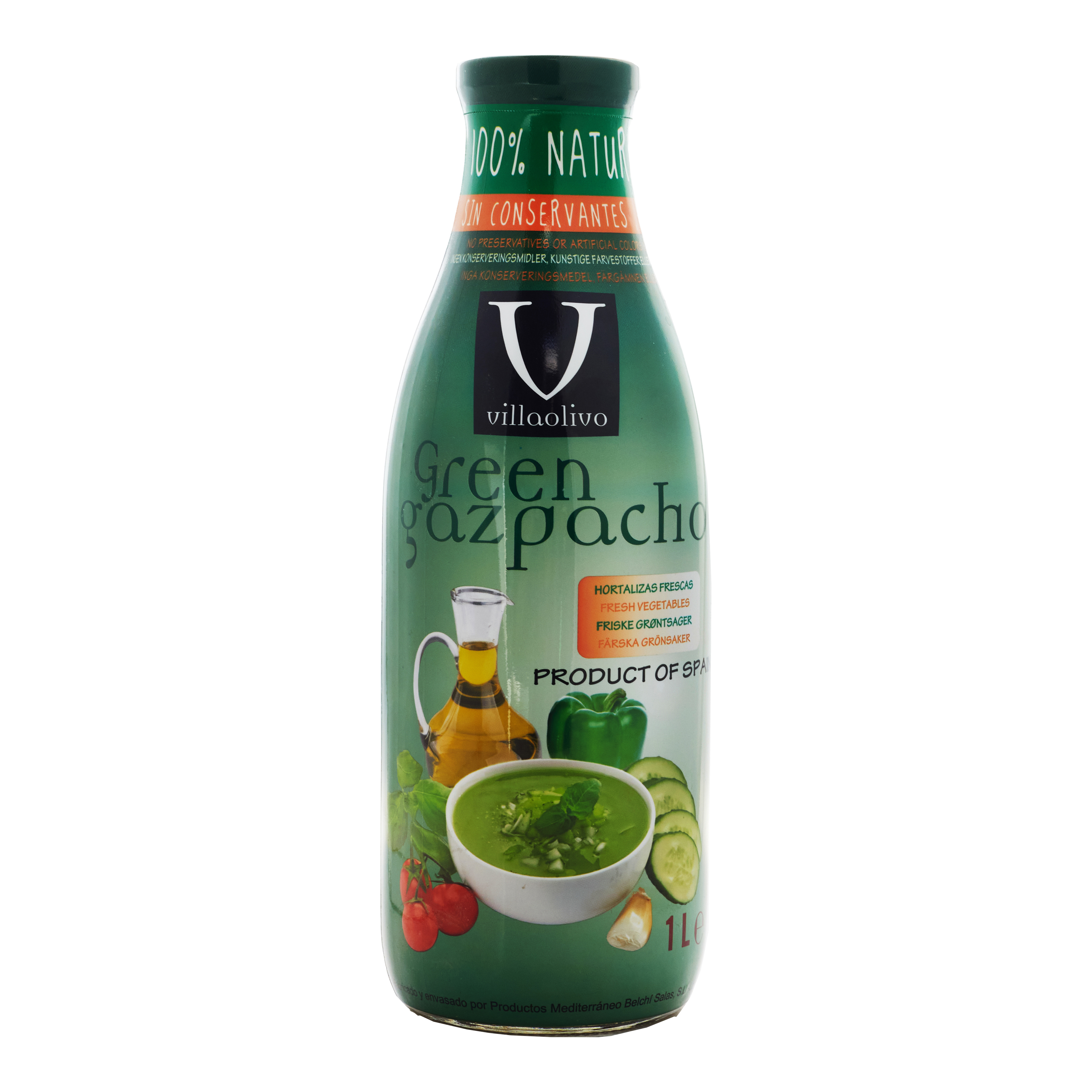 Grøn Gazpacho, 1 l