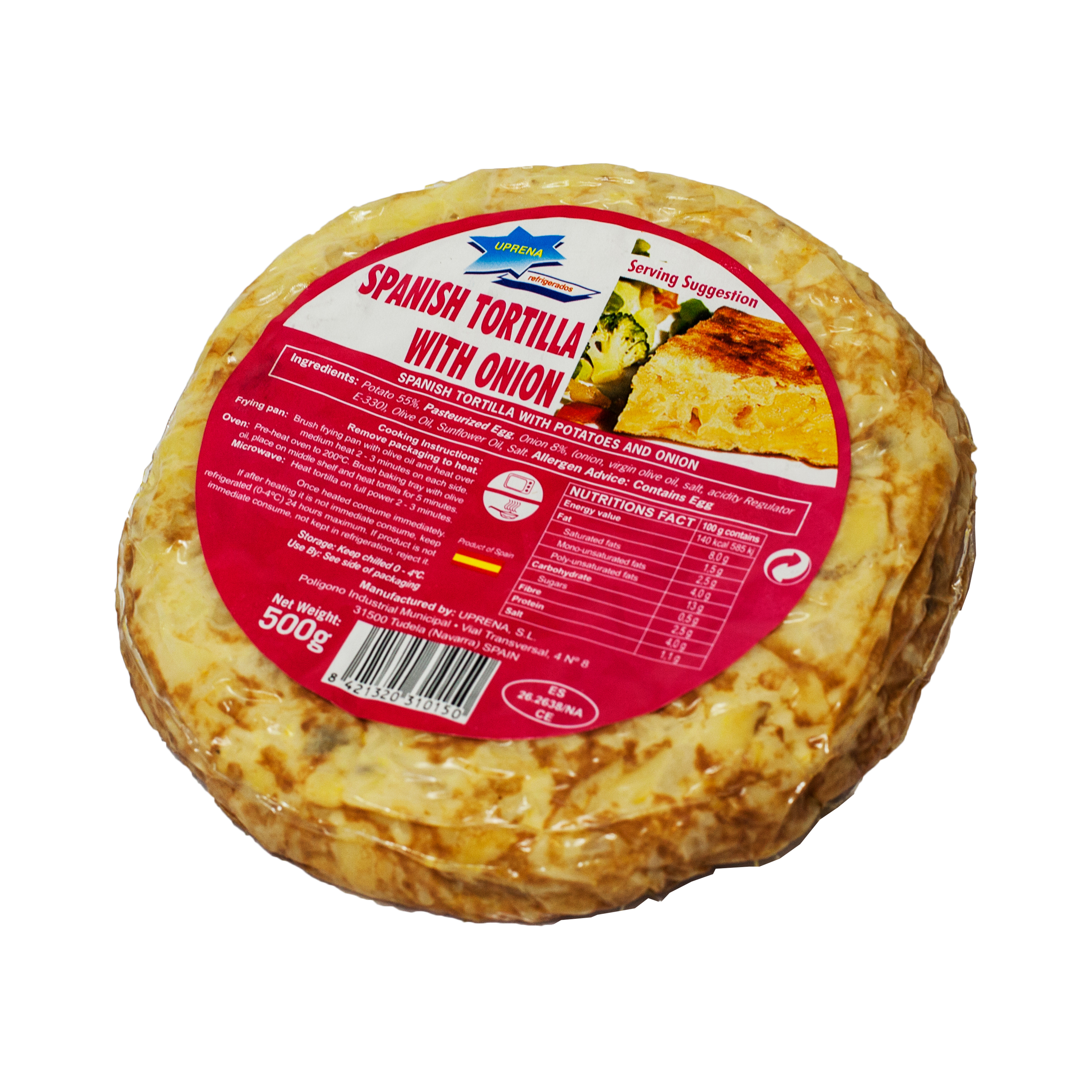Tortilla Española 500 gr