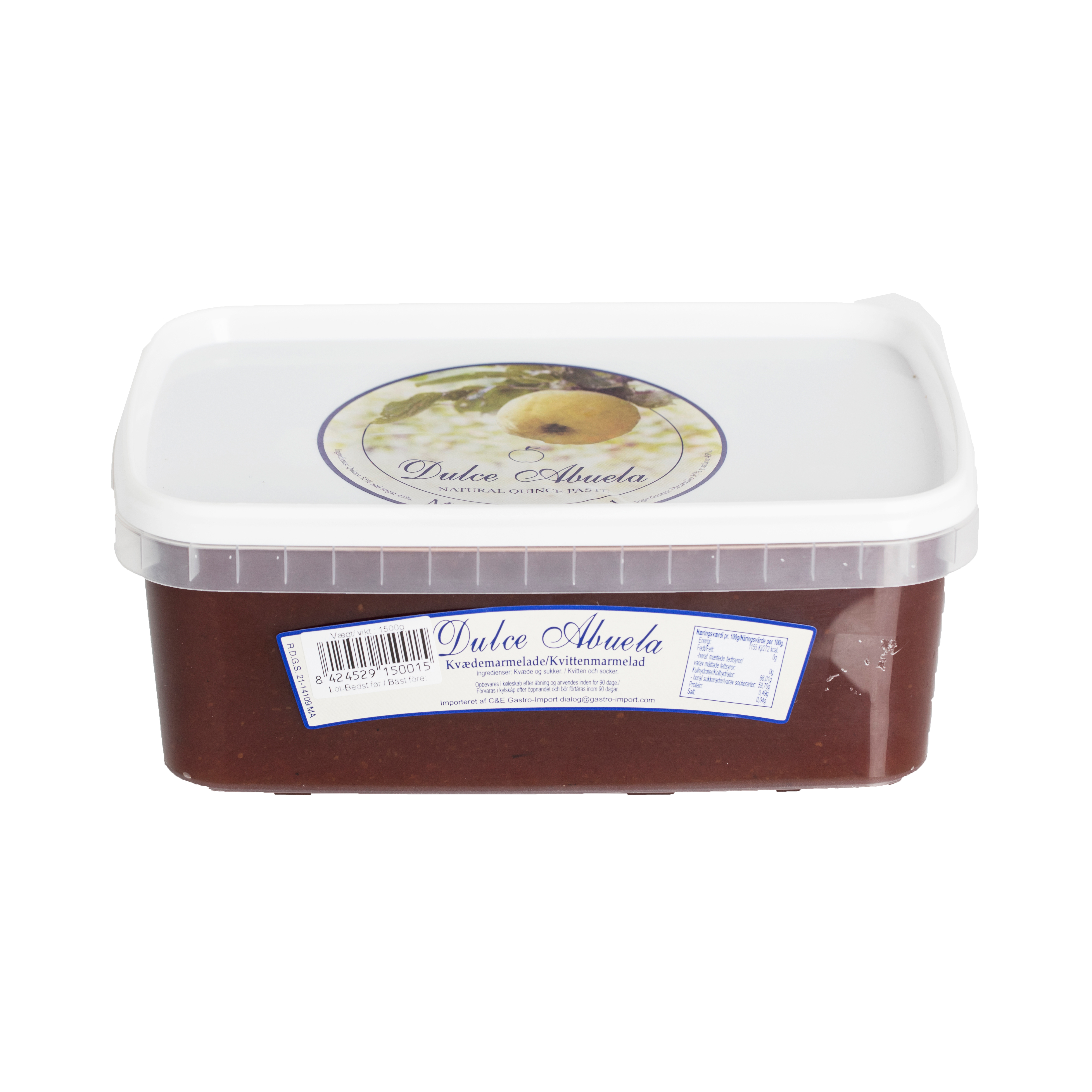 Kvedemarmelade 1,5 kg.