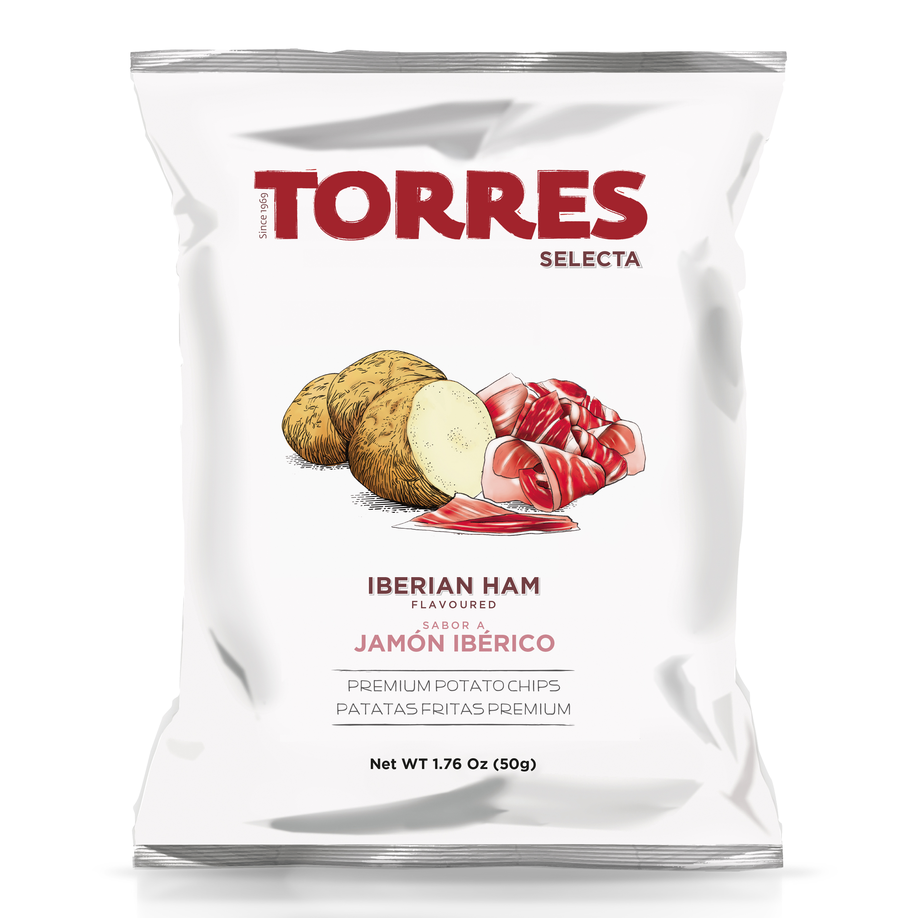 Chips, Iberico skinke 50g
