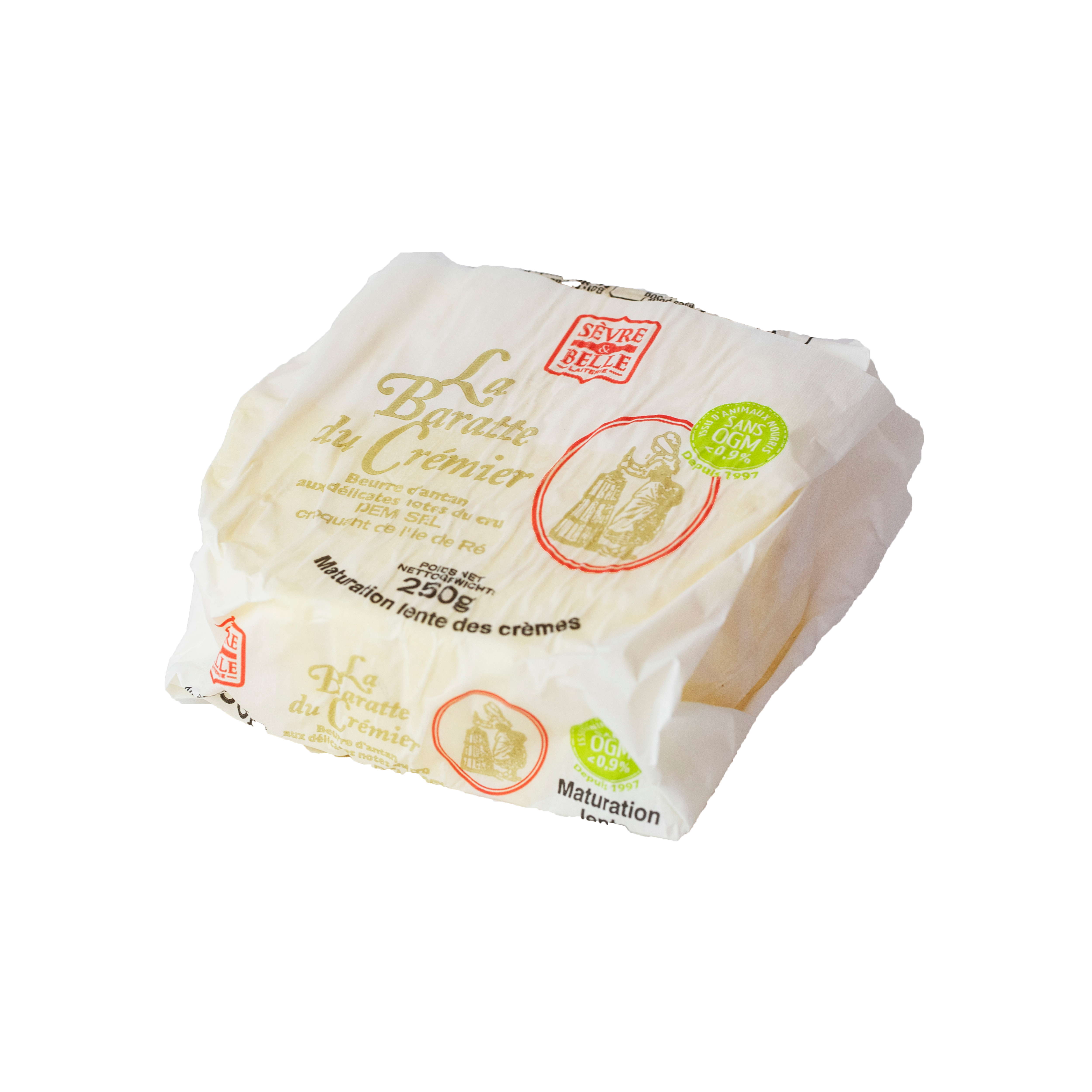 Smør Ile de Ré salt, past. 250 g