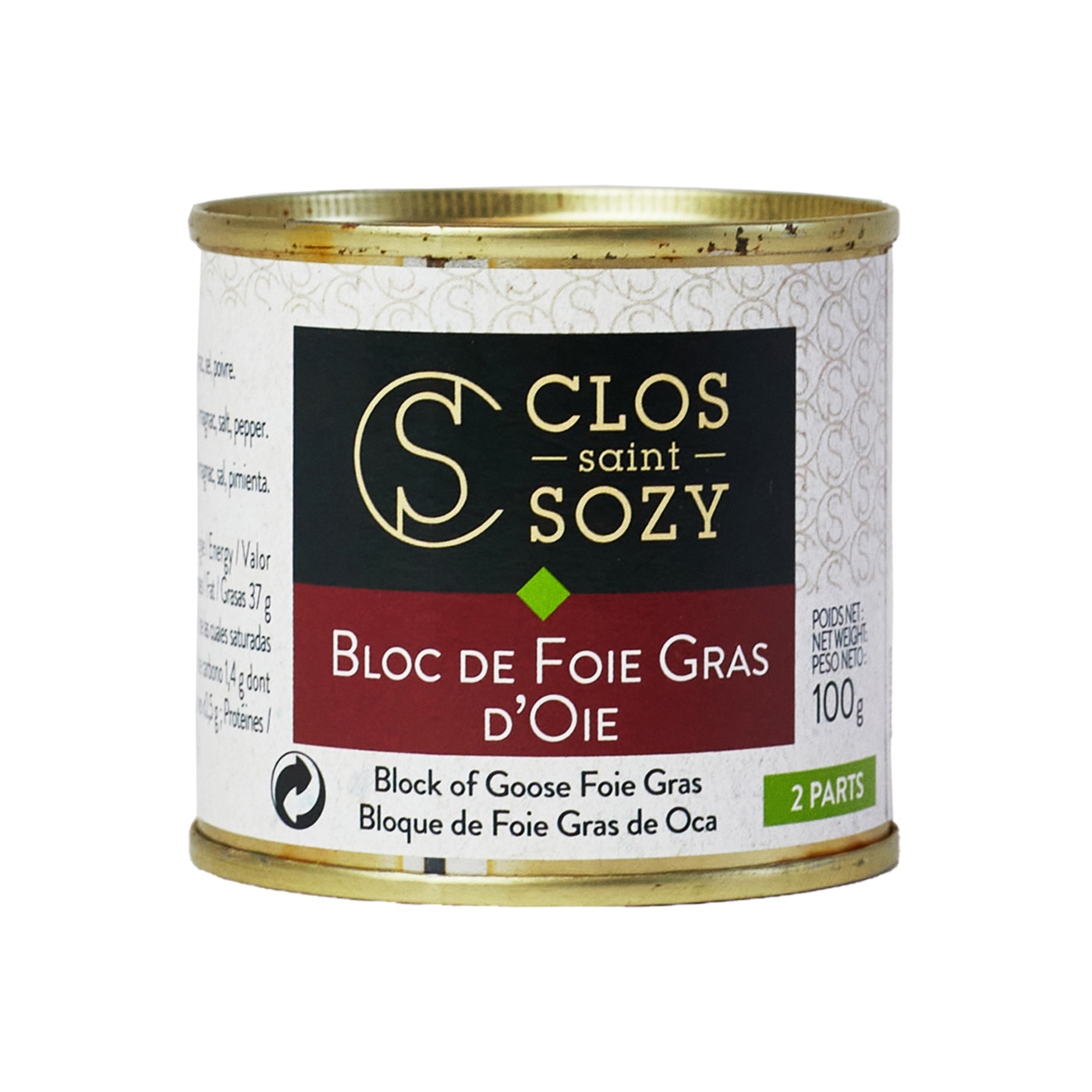 Foie Gras d`Oie bloc 100 g