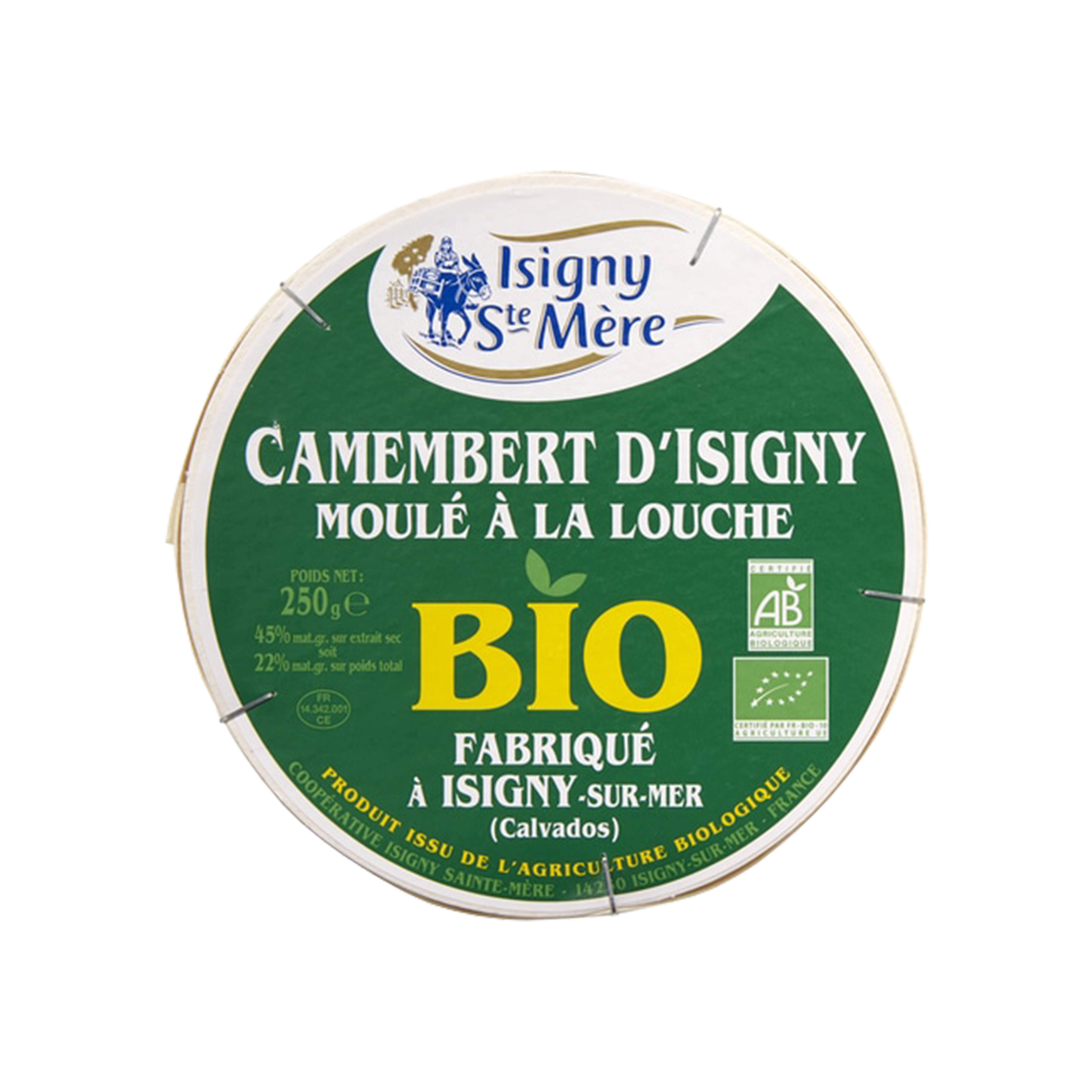 Camembert d'Isigny ØKO 250 g