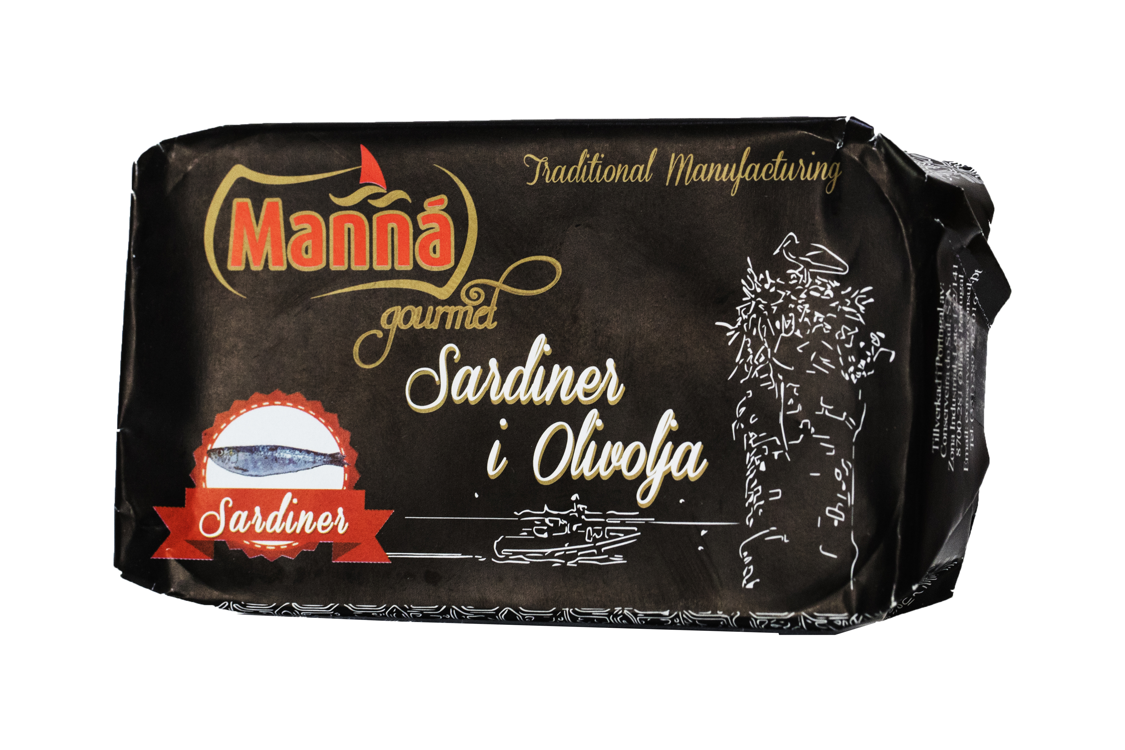 Sardiner i olivenolie 120g